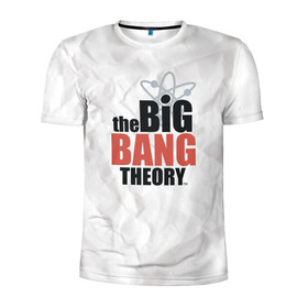 Мужская футболка 3D спортивная с принтом Big Bang Theory logo в Белгороде, 100% полиэстер с улучшенными характеристиками | приталенный силуэт, круглая горловина, широкие плечи, сужается к линии бедра | big bang theory | howard wolowitz | leonard hofstadter | penny | raj | sheldon cooper | stuart bloom | vdgerir | воловитц | леонард хофстедер | пэнни | радж | раджешь кутрапалли | тбв | теория большого взрыва | чак лорри | шелдон | шэл