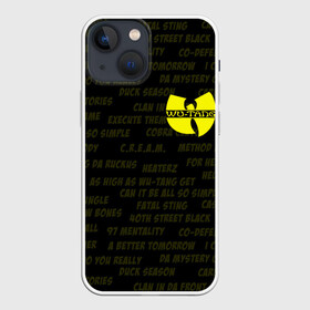 Чехол для iPhone 13 mini с принтом WU TANG CLAN | ВУ ТАНГ КЛАН (Z) в Белгороде,  |  | rap | wu tang | wu tang clan | ву танг | ву танг клан | реп | репер | рэп | рэпер