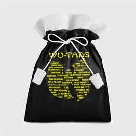 Подарочный 3D мешок с принтом WU-TANG CLAN | ВУ ТАНГ (Z) в Белгороде, 100% полиэстер | Размер: 29*39 см | rap | wu tang | wu tang clan | ву танг | ву танг клан | реп | репер | рэп | рэпер