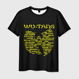 Мужская футболка 3D с принтом WU-TANG CLAN | ВУ ТАНГ (Z) в Белгороде, 100% полиэфир | прямой крой, круглый вырез горловины, длина до линии бедер | rap | wu tang | wu tang clan | ву танг | ву танг клан | реп | репер | рэп | рэпер