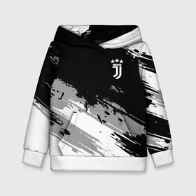 Детская толстовка 3D с принтом Juventus F.C. в Белгороде, 100% полиэстер | двухслойный капюшон со шнурком для регулировки, мягкие манжеты на рукавах и по низу толстовки, спереди карман-кенгуру с мягким внутренним слоем | calcio | club | cr7 | cristiano ronaldo | dybala | football | full highlights | goals | italia | juventus | napoli | roma | serie a | белый | италия | клуб | форма | черный | ювентус