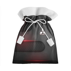 Подарочный 3D мешок с принтом Mitsubishi в Белгороде, 100% полиэстер | Размер: 29*39 см | Тематика изображения на принте: mitsubishi | авто | автомобиль | лого | логотип | митсубиси | митсубиши | текстура