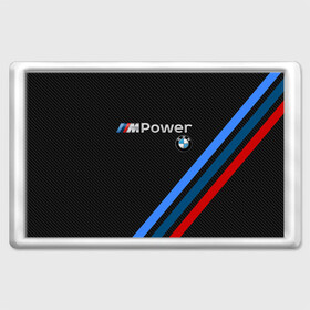 Магнит 45*70 с принтом BMW POWER CARBON в Белгороде, Пластик | Размер: 78*52 мм; Размер печати: 70*45 | bmw | carbon power | абстракция | авто | автомобиль | бмв | карбон | лого | логотип | машина | скорость