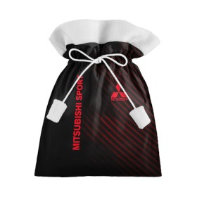 Подарочный 3D мешок с принтом MITSUBISHI в Белгороде, 100% полиэстер | Размер: 29*39 см | Тематика изображения на принте: mitsubishi | sport | авто | автомобиль | лого | логотип | митсубиси | митсубиши | спорт | текстура