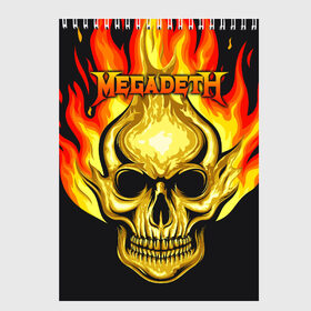 Скетчбук с принтом Megadeth в Белгороде, 100% бумага
 | 48 листов, плотность листов — 100 г/м2, плотность картонной обложки — 250 г/м2. Листы скреплены сверху удобной пружинной спиралью | countdown to extinction | бас | гитара | группа | дэйв мастейн | кико лоурейро | лос анджелес | метал | трэш | хард рок | хеви метал