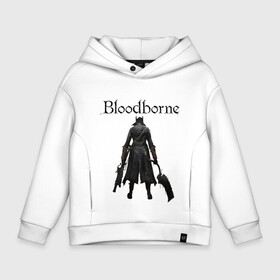 Детское худи Oversize хлопок с принтом Bloodborne. в Белгороде, френч-терри — 70% хлопок, 30% полиэстер. Мягкий теплый начес внутри —100% хлопок | боковые карманы, эластичные манжеты и нижняя кромка, капюшон на магнитной кнопке | Тематика изображения на принте: bloodborne | bloodborne 2 | esport | game | playstation | бладборн | игра | киберспорт | киберспортсмен | порождение крови