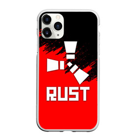 Чехол для iPhone 11 Pro Max матовый с принтом RUST в Белгороде, Силикон |  | Тематика изображения на принте: dayz | facepunch | rust | state of decay | survival | the forest | this war of mine | выживалка rust | раст