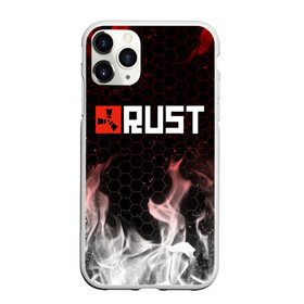 Чехол для iPhone 11 Pro Max матовый с принтом RUST в Белгороде, Силикон |  | Тематика изображения на принте: dayz | facepunch | rust | state of decay | survival | the forest | this war of mine | выживалка rust | раст