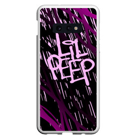 Чехол для Samsung S10E с принтом Lil Peep в Белгороде, Силикон | Область печати: задняя сторона чехла, без боковых панелей | Тематика изображения на принте: 3d | lil peep | lil prince | pink | зарубежная музыка | лил пип | маленький принц