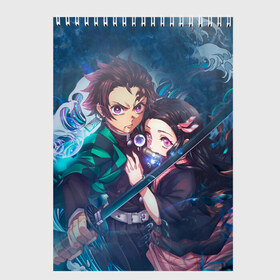 Скетчбук с принтом KIMETSU NO YAIBA в Белгороде, 100% бумага
 | 48 листов, плотность листов — 100 г/м2, плотность картонной обложки — 250 г/м2. Листы скреплены сверху удобной пружинной спиралью | demon slayer | kimetsu no yaiba | nezuko | shinobu | slayer | tanjiro | zenitsu | гию томиока | зенитцу | иноске хашибира | клинок рассекающий демонов | незуко | танджиро | шинобу кочо