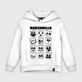 Детское худи Oversize хлопок с принтом FORTNITE x MARSHMELLO в Белгороде, френч-терри — 70% хлопок, 30% полиэстер. Мягкий теплый начес внутри —100% хлопок | боковые карманы, эластичные манжеты и нижняя кромка, капюшон на магнитной кнопке | deadmau5 | fortnite | fortnite 2 | fortnite x маршмелло | ikonik | marshmello | ninja | ninja streamer | raven | travis scott | ворон | иконик | ниндзя | пили | рейвен | трэвис скотт | фортнайт