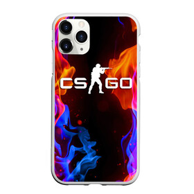 Чехол для iPhone 11 Pro матовый с принтом CSGO FIRE в Белгороде, Силикон |  | Тематика изображения на принте: computer game | counter strike | cs | cs go | csgo | game | glitch | битва огней | вой | го | игрок | компьютерная игра | контер страйк | контр страйк | контра | коунтер страйк | кс | огонь | пламя