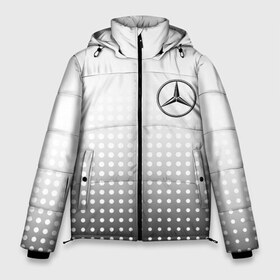 Мужская зимняя куртка 3D с принтом Mercedes-Benz в Белгороде, верх — 100% полиэстер; подкладка — 100% полиэстер; утеплитель — 100% полиэстер | длина ниже бедра, свободный силуэт Оверсайз. Есть воротник-стойка, отстегивающийся капюшон и ветрозащитная планка. 

Боковые карманы с листочкой на кнопках и внутренний карман на молнии. | amg | mercedes | mercedes значок | mercedes лого | mercedes марка | амг | бенц | лого автомобиля | логотип мерседес | мерин | мерс | мерседес | мерседес бенз | мерседес лого | мерседес эмблема