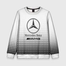 Детский свитшот 3D с принтом Mercedes-Benz в Белгороде, 100% полиэстер | свободная посадка, прямой крой, мягкая тканевая резинка на рукавах и понизу свитшота | amg | mercedes | mercedes значок | mercedes лого | mercedes марка | амг | бенц | лого автомобиля | логотип мерседес | мерин | мерс | мерседес | мерседес бенз | мерседес лого | мерседес эмблема