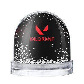 Снежный шар с принтом VALORANT в Белгороде, Пластик | Изображение внутри шара печатается на глянцевой фотобумаге с двух сторон | valorant | валорант | велорант | вэлорант
