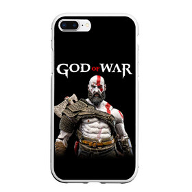 Чехол для iPhone 7Plus/8 Plus матовый с принтом God of War в Белгороде, Силикон | Область печати: задняя сторона чехла, без боковых панелей | ascension | betrayal | chains of olympus | cratos | ghost of sparta | god of war | hack and slash | kratos | бог войны | кратос