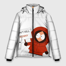 Мужская зимняя куртка 3D с принтом Kenny McCormick в Белгороде, верх — 100% полиэстер; подкладка — 100% полиэстер; утеплитель — 100% полиэстер | длина ниже бедра, свободный силуэт Оверсайз. Есть воротник-стойка, отстегивающийся капюшон и ветрозащитная планка. 

Боковые карманы с листочкой на кнопках и внутренний карман на молнии. | south park | южный парк