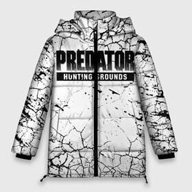 Женская зимняя куртка 3D с принтом PREDATOR HUNTING GROUNDS в Белгороде, верх — 100% полиэстер; подкладка — 100% полиэстер; утеплитель — 100% полиэстер | длина ниже бедра, силуэт Оверсайз. Есть воротник-стойка, отстегивающийся капюшон и ветрозащитная планка. 

Боковые карманы с листочкой на кнопках и внутренний карман на молнии | 90 е | predator | predator:hunting grounds | апгрейд | взгляд | воители | добыча | клыки | монстр | монстры | предатор | пришелец | против чужого | существо | фантастика | фэнтези | хищник