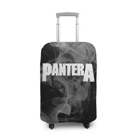 Чехол для чемодана 3D с принтом Pantera. в Белгороде, 86% полиэфир, 14% спандекс | двустороннее нанесение принта, прорези для ручек и колес | pantera | американская метал группа | грув метал | группа | музыка | пантера | рок | рок группа