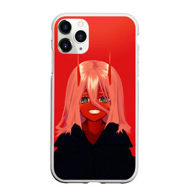 Чехол для iPhone 11 Pro матовый с принтом LITTLE DEVIL в Белгороде, Силикон |  | 02 | anime | darling in the franxx | hiro | manga | zero two | аниме | любимый во франксе | манга | милый во франксе | ноль два | хиро