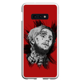 Чехол для Samsung S10E с принтом LIL PEEP 3D в Белгороде, Силикон | Область печати: задняя сторона чехла, без боковых панелей | Тематика изображения на принте: death | flex | hip hop | hiphop | lil | lil peep | music | peep | rap | reper | trap | xxx | xxxtentaction | лил | лил пип | пип | рейпер | реп | рэп | тентасён | тентасъён | хип хоп