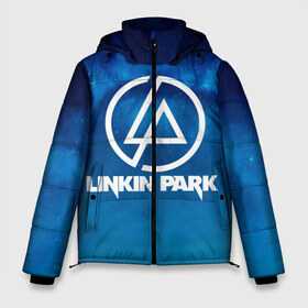 Мужская зимняя куртка 3D с принтом Linkin Park в Белгороде, верх — 100% полиэстер; подкладка — 100% полиэстер; утеплитель — 100% полиэстер | длина ниже бедра, свободный силуэт Оверсайз. Есть воротник-стойка, отстегивающийся капюшон и ветрозащитная планка. 

Боковые карманы с листочкой на кнопках и внутренний карман на молнии. | chester bennington | linkin park | rock | space | группа | космос | линкин парк | логотип | музыка | рок | рок н ролл | честер беннингтон | эмблема