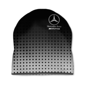 Шапка 3D с принтом Mercedes-Benz в Белгороде, 100% полиэстер | универсальный размер, печать по всей поверхности изделия | amg | mercedes | mercedes значок | mercedes лого | mercedes марка | амг | бенц | лого автомобиля | логотип мерседес | мерин | мерс | мерседес | мерседес бенз | мерседес лого | мерседес эмблема