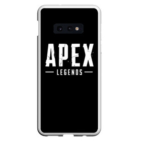 Чехол для Samsung S10E с принтом APEX LEGENDS в Белгороде, Силикон | Область печати: задняя сторона чехла, без боковых панелей | apex | apex legends | battle | battle royal | bloodhound | titanfall | wraith | апекс | апекс легендс | батл рояль | битва | война | каустик | королевская битва