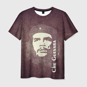 Мужская футболка 3D с принтом Че Гевара в Белгороде, 100% полиэфир | прямой крой, круглый вырез горловины, длина до линии бедер | che guevara | исторические личности | революция | че гевара