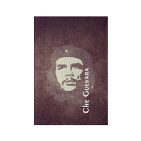 Обложка для паспорта матовая кожа с принтом Че Гевара в Белгороде, натуральная матовая кожа | размер 19,3 х 13,7 см; прозрачные пластиковые крепления | che guevara | исторические личности | революция | че гевара