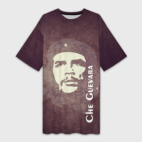 Платье-футболка 3D с принтом Че Гевара в Белгороде,  |  | che guevara | исторические личности | революция | че гевара