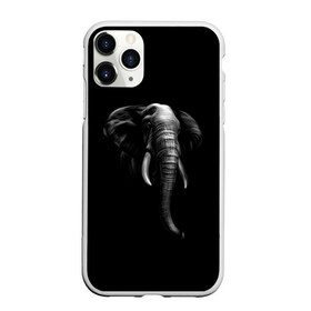 Чехол для iPhone 11 Pro Max матовый с принтом Слон в Белгороде, Силикон |  | арт | животные | звери | слон | слоны