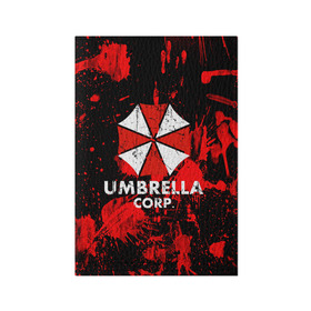 Обложка для паспорта матовая кожа с принтом UMBRELLA в Белгороде, натуральная матовая кожа | размер 19,3 х 13,7 см; прозрачные пластиковые крепления | biohazard | blood | coronavirus | evil | monster | resident evil | umbrella | virus | абстракция | амбрелла | вирус | игра | коронавирус | кровь | логотип | монстр | опасность | пандемия