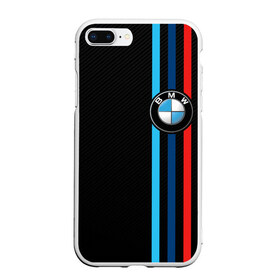 Чехол для iPhone 7Plus/8 Plus матовый с принтом BMW M SPORT CARBON в Белгороде, Силикон | Область печати: задняя сторона чехла, без боковых панелей | bmw | bmw motorsport | bmw performance | carbon | m | m power | motorsport | performance | sport | бмв | карбон | моторспорт | спорт