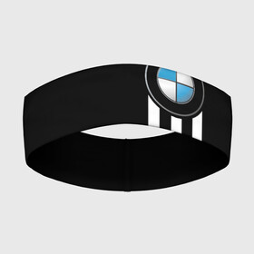 Повязка на голову 3D с принтом BMW SPORT в Белгороде,  |  | bmw | bmw motorsport | bmw performance | carbon | m | m power | motorsport | performance | sport | бмв | карбон | моторспорт | спорт