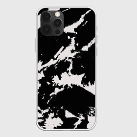 Чехол для iPhone 12 Pro Max с принтом Черный на сером в Белгороде, Силикон |  | Тематика изображения на принте: абстракция | арт | войска | ворон | зебра | камуфляж | краска | маскировка | милитари | мужские | пятна | разводы | рисунок | серый | текстура | тренд | уличный | чернобелый | черный