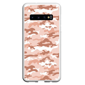 Чехол для Samsung Galaxy S10 с принтом Песочный камуфляж в Белгороде, Силикон | Область печати: задняя сторона чехла, без боковых панелей | Тематика изображения на принте: texture | абстракт | абстракция | армейский | армия | военный | женский камуфляж | камуфляж | краска | линии | паттерн | полосы | стиль | текстура | точки