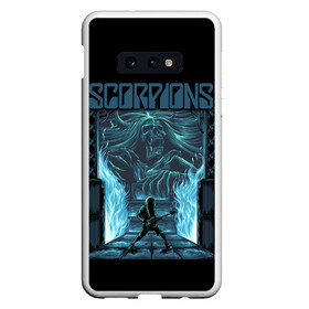 Чехол для Samsung S10E с принтом Scorpions в Белгороде, Силикон | Область печати: задняя сторона чехла, без боковых панелей | klaus meine | live in munich | return to forever | rock music | scorpions | you like | клаус майне | маттиас ябс | рудольф шенкер | скорпионз