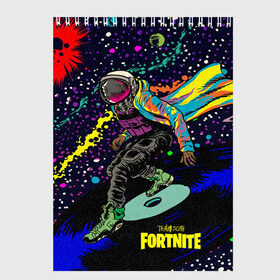 Скетчбук с принтом TRAVIS SCOTT+FORTNITE в Белгороде, 100% бумага
 | 48 листов, плотность листов — 100 г/м2, плотность картонной обложки — 250 г/м2. Листы скреплены сверху удобной пружинной спиралью | america | astro jack | astroworld | cactus jack | fortnite | fortnite 2 | fortnite х | rap | travis scott | usa | wish you were here | америка | астро джек | зарубежный реп | кактус джек | реп | сша | трэвис скотт | фортнайт | фортнайт 2