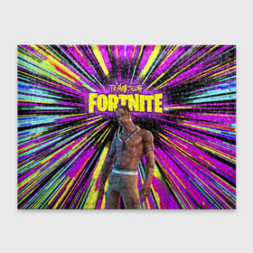 Обложка для студенческого билета с принтом TRAVIS SCOTT+FORTNITE в Белгороде, натуральная кожа | Размер: 11*8 см; Печать на всей внешней стороне | Тематика изображения на принте: america | astro jack | astroworld | cactus jack | fortnite | fortnite 2 | fortnite х | rap | travis scott | usa | wish you were here | америка | астро джек | зарубежный реп | кактус джек | реп | сша | трэвис скотт | фортнайт | фортнайт 2