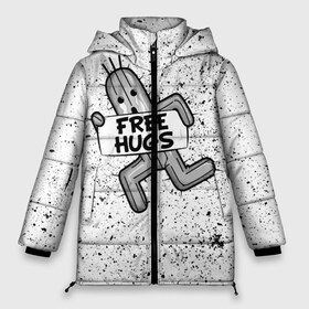 Женская зимняя куртка 3D с принтом FREE HUGS в Белгороде, верх — 100% полиэстер; подкладка — 100% полиэстер; утеплитель — 100% полиэстер | длина ниже бедра, силуэт Оверсайз. Есть воротник-стойка, отстегивающийся капюшон и ветрозащитная планка. 

Боковые карманы с листочкой на кнопках и внутренний карман на молнии | 7 remake | aerith | fantasy | ff7 | final | ps4 | red | shinra | square enix | vii remake | vii ремейк | айрис | последняя | ред | фантазия | фф7 | шинра