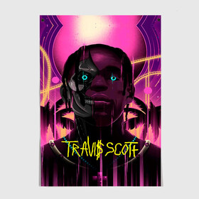 Постер с принтом TRAVIS SCOTT+FORTNITE в Белгороде, 100% бумага
 | бумага, плотность 150 мг. Матовая, но за счет высокого коэффициента гладкости имеет небольшой блеск и дает на свету блики, но в отличии от глянцевой бумаги не покрыта лаком | america | astro jack | astroworld | cactus jack | fortnite | fortnite 2 | fortnite х | rap | travis scott | usa | wish you were here | америка | астро джек | зарубежный реп | кактус джек | реп | сша | трэвис скотт | фортнайт | фортнайт 2