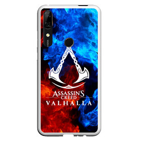 Чехол для Honor P Smart Z с принтом ASSASSIN`S CREED VALHALLA в Белгороде, Силикон | Область печати: задняя сторона чехла, без боковых панелей | Тематика изображения на принте: slayer | valhalla | vikings | асасин | ассасин крид | ассассин | вальхалла | викинги | тамплиеры