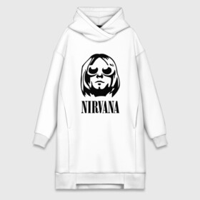 Платье-худи хлопок с принтом NIRVANA в Белгороде,  |  | nirvana | nirvana smells | nirvana smells like | teen spirit | курт кобейн | нирвана | нирвана песни.