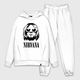 Мужской костюм хлопок OVERSIZE с принтом NIRVANA в Белгороде,  |  | nirvana | nirvana smells | nirvana smells like | teen spirit | курт кобейн | нирвана | нирвана песни.