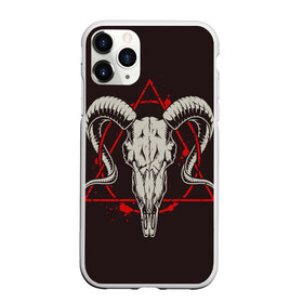 Чехол для iPhone 11 Pro матовый с принтом Культ в Белгороде, Силикон |  | demon | devil | fashion | goat | hell | horror | monster | satan | skull | style | ад | демон | дьявол | козёл | мода | монстр | сатана | стиль | ужас | череп