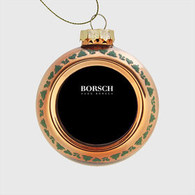Стеклянный ёлочный шар с принтом BORSCH hugo borsch в Белгороде, Стекло | Диаметр: 80 мм | borsch | boss | hugo borsch | hugo boss | антибренд | борщ | босс | бренд | брендовый | брэнд | знак | значок | итальянский | как | лого | логотип | пародия | прикол | салон | салоновский | символ | фирменный