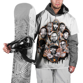 Накидка на куртку 3D с принтом Wu-Tang Clan. в Белгороде, 100% полиэстер |  | Тематика изображения на принте: genius gza | method man | razor rza | wu tang | wu tang clan | ву танг клан | гангста рэп | гангстеры | девяти человек | музыка | хип хоп