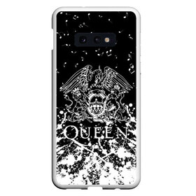 Чехол для Samsung S10E с принтом QUEEN в Белгороде, Силикон | Область печати: задняя сторона чехла, без боковых панелей | queen | британская рок группа | квин | куин | кьюин | мистер робот | музыка | рами малек | рок | рок музыка | фредди меркьюри