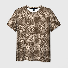 Мужская футболка 3D с принтом ВЯЗАНЫЙ КАМУФЛЯЖ в Белгороде, 100% полиэфир | прямой крой, круглый вырез горловины, длина до линии бедер | Тематика изображения на принте: camouflage | армия | военная форма | военный | вооружение | вооруженные силы | вязанный | вязаный | защита | защитный цвет | камуфляж | маскировка | солдат | униформа | форма | хаки